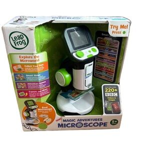 LeapFrog Magic Adventures Microscope - Green and White NEW Learning Toy